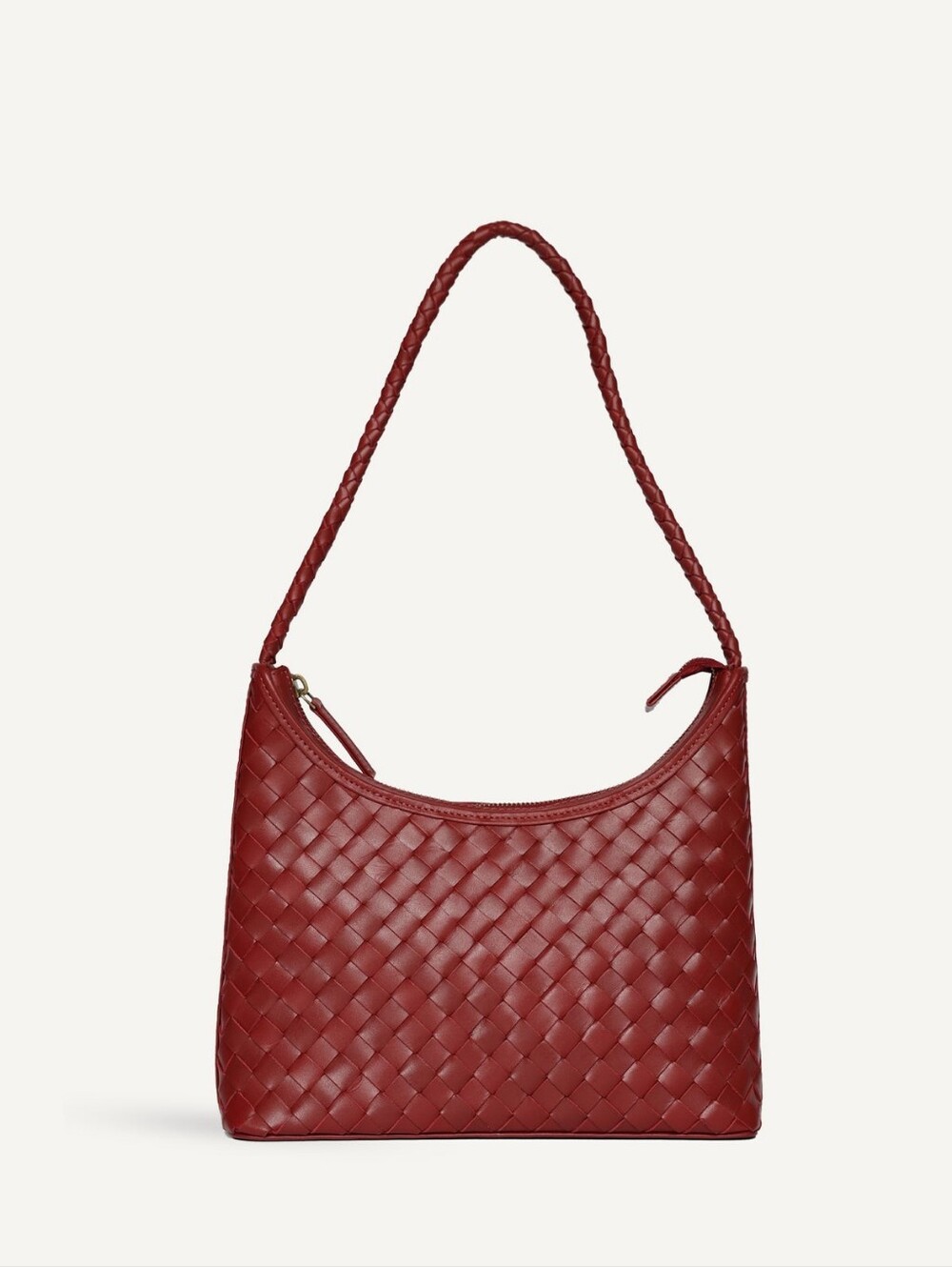 Bembien Handwoven Leather "Marni" Purse, Rouge, Small, Brand New